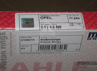 Mahle 011 06 N0