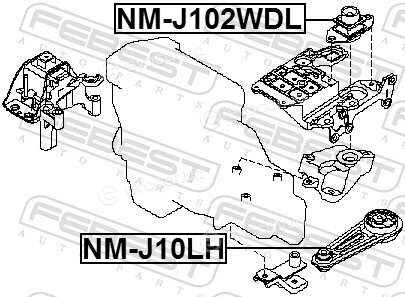 Febest NM-J102WDL