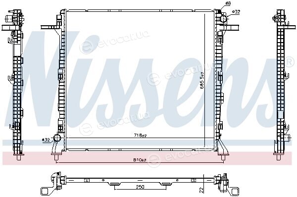 Nissens 606982