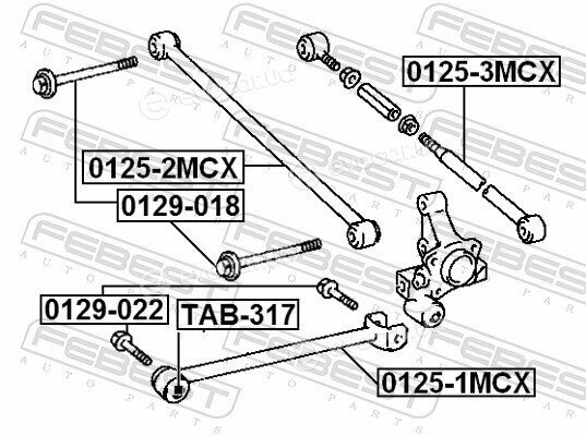 Febest 0125-1MCX