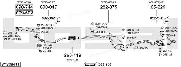 Bosal SYS08411