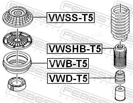 Febest VWSS-T5