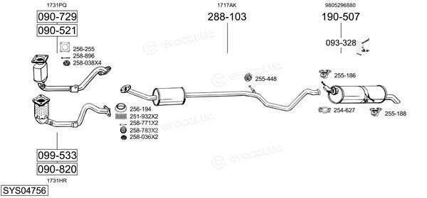 Bosal SYS04756