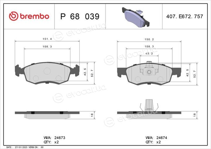 Brembo P 68 039