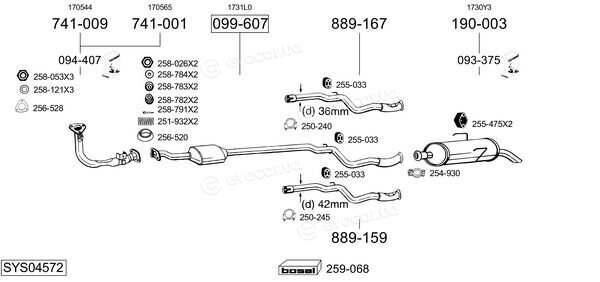 Bosal SYS04572