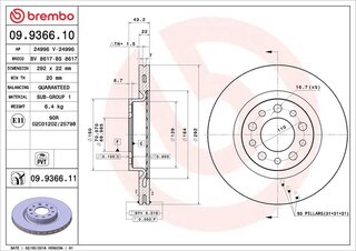 Brembo 09.9366.11