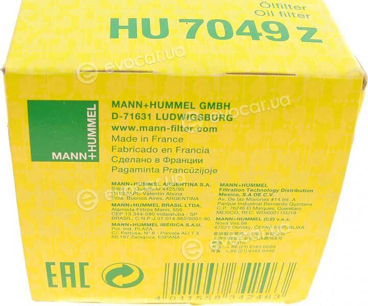 Mann HU 7049 z