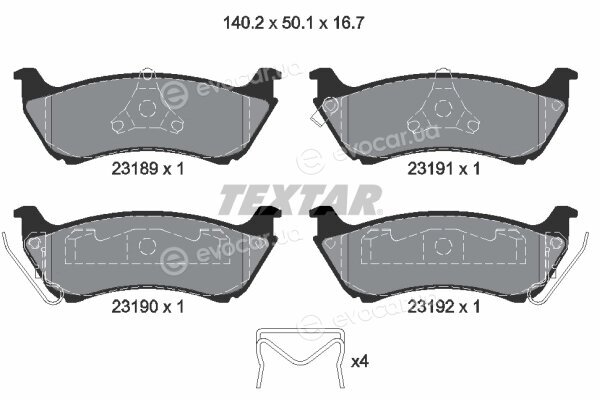Textar 2318902
