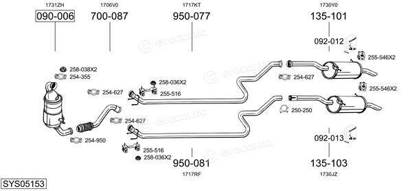 Bosal SYS05153