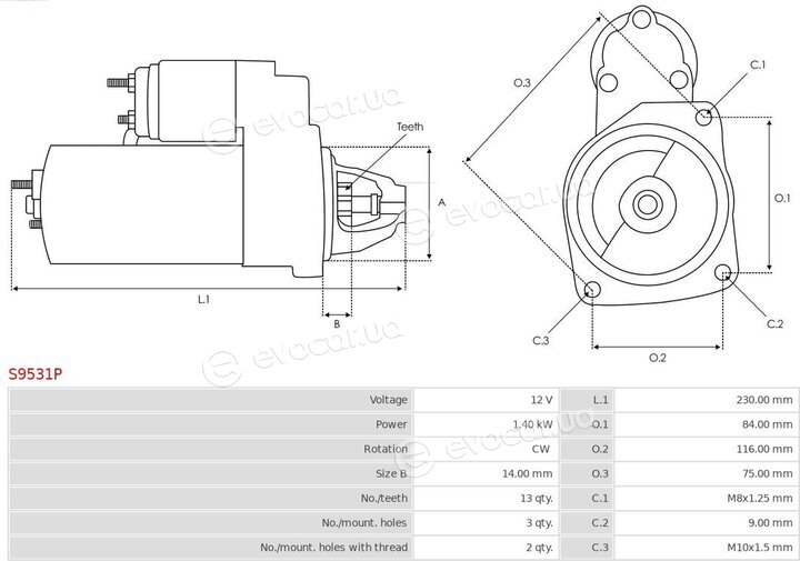 AS S9531P