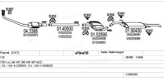 MTS C380330003188