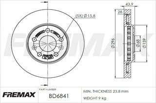 Fremax BD-6841