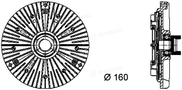 Mahle CFC 58 000P