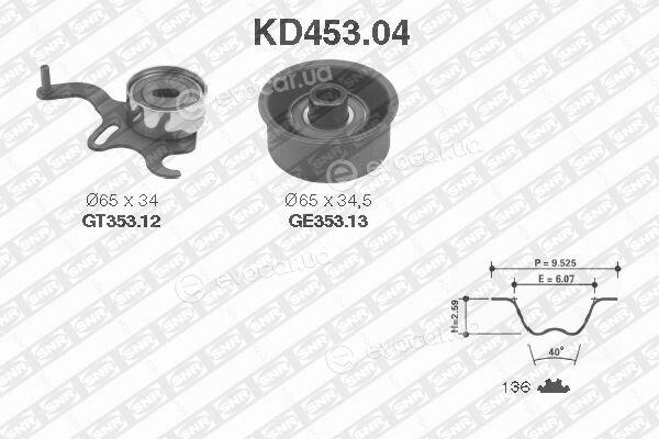 NTN / SNR KD453.04