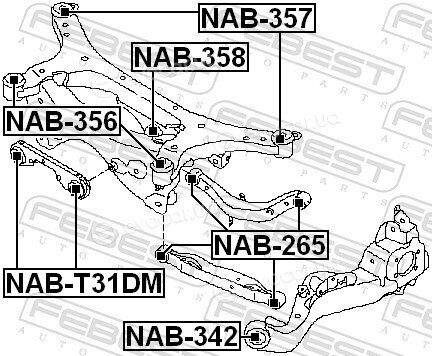 Febest NAB-356