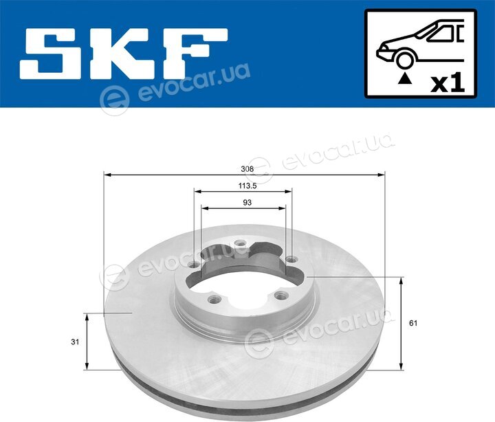 SKF VKBD 81097 V1