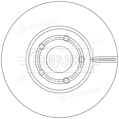 Borg & Beck BBD5550