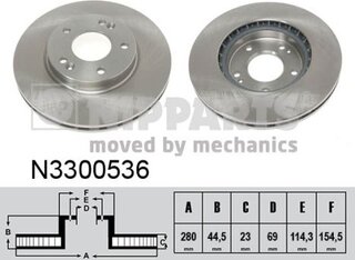 Nipparts N3300536