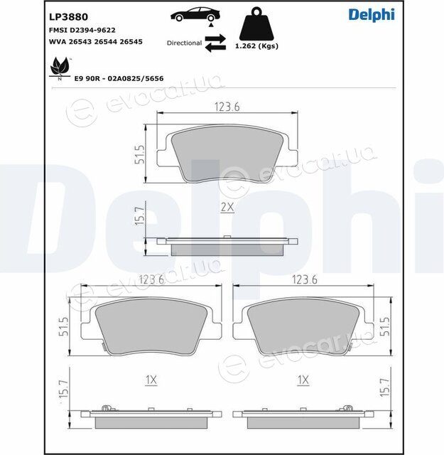 Delphi LP3880