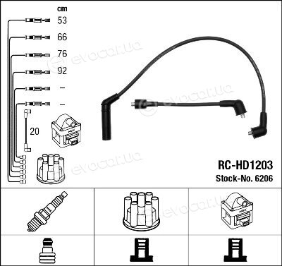 NGK / NTK RC-HD1203