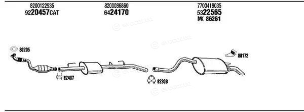 Walker / Fonos REK016104AA