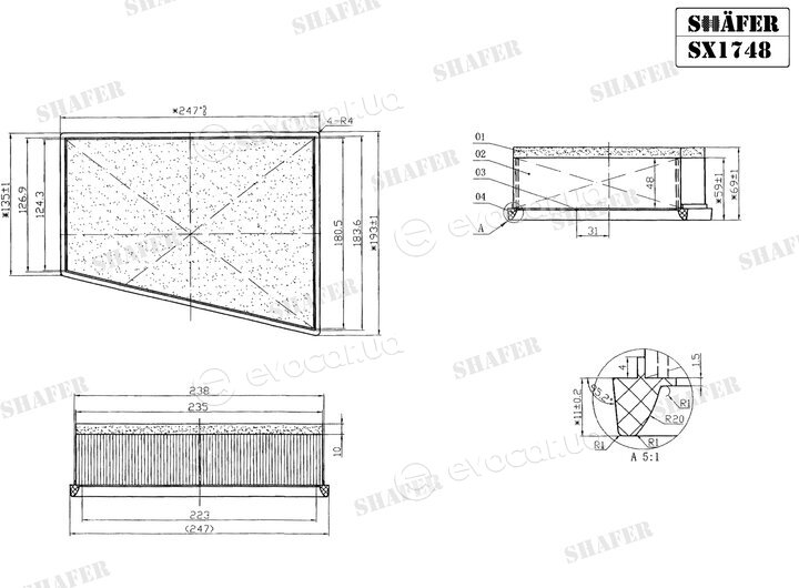 Shafer SX1748