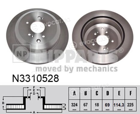 Nipparts N3310528
