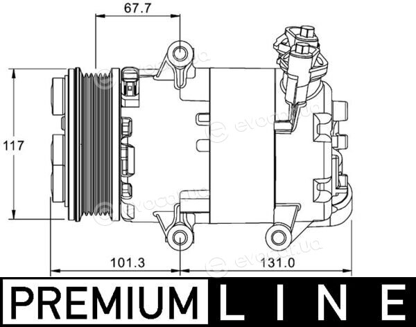 Mahle ACP 1330 000P