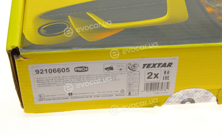 Textar 92106605