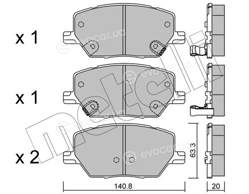 Metelli 22-1001-0