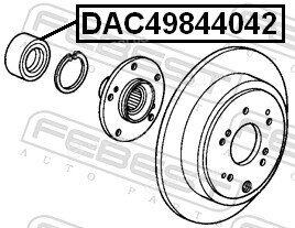 Febest DAC49844042