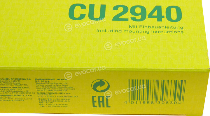 Mann CU 2940