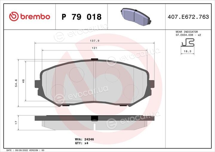 Brembo P 79 018