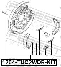 Febest 1204-TUC2WDR-KIT