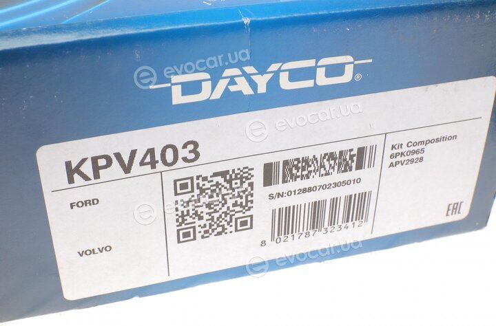 Dayco KPV403