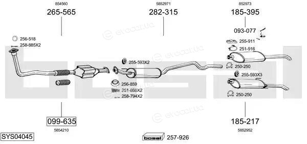 Bosal SYS04045