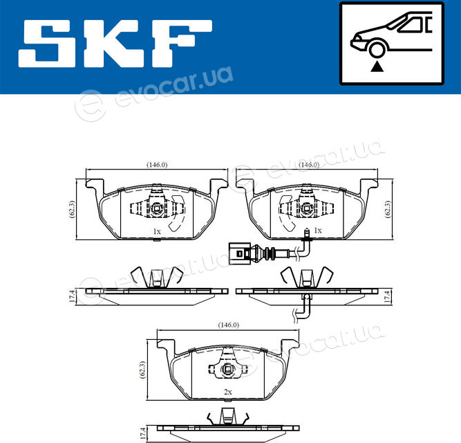 SKF VKBP 80055 E