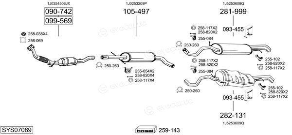 Bosal SYS07089