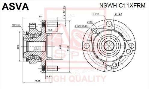 Asva NSWH-C11XFRM
