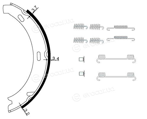 Hella Pagid 8DA 355 050-431