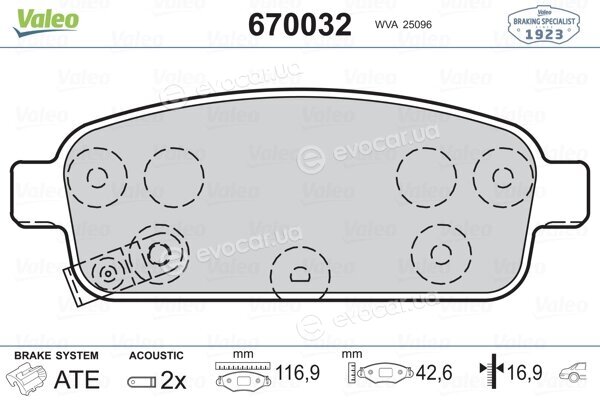 Valeo 670032
