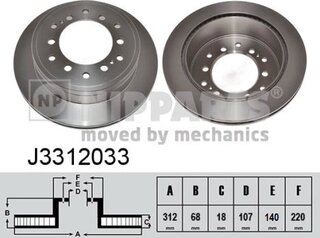 Nipparts J3312033