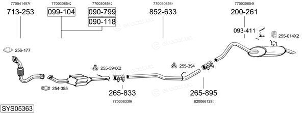 Bosal SYS05363