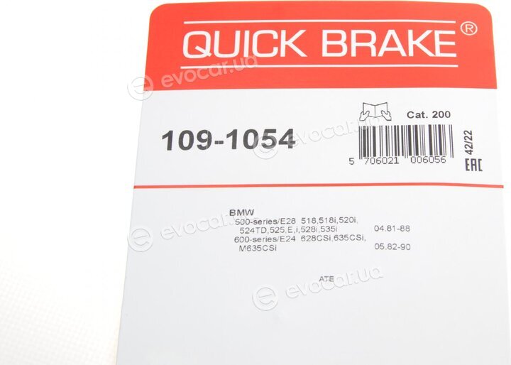 Kawe / Quick Brake 109-1054