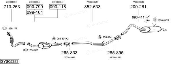 Bosal SYS05383