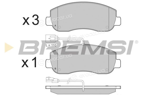 Bremsi BP3439