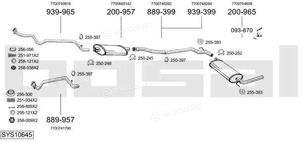 Bosal SYS10645