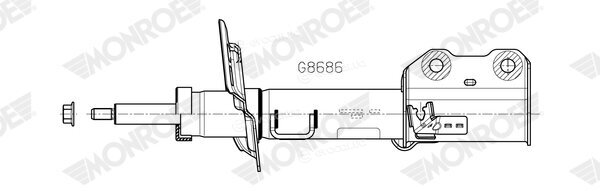 Monroe G8686
