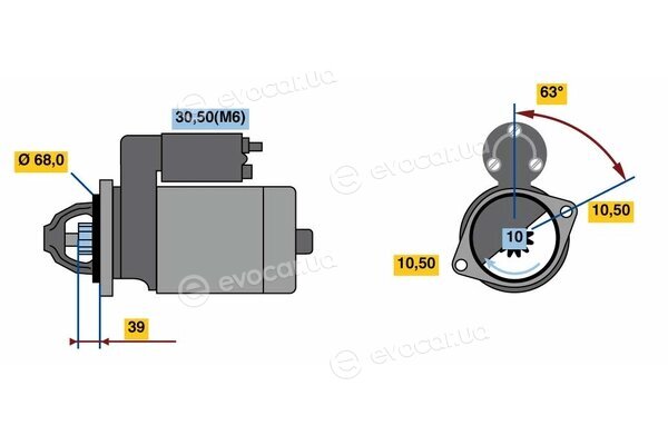 Bosch 0 001 139 037