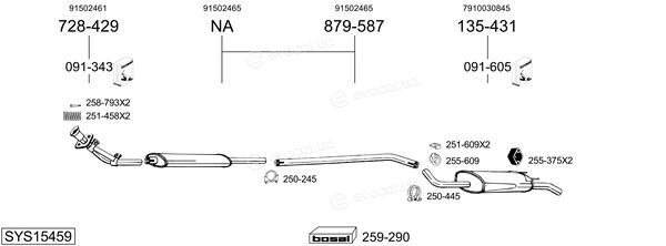 Bosal SYS15459